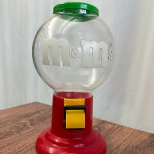 Vintage 1991 M&M’s Candy Dispenser Retro Kitchen Decor 9"